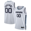 MATTH Custom M.Grizzlies White 2025-2026 City Edition Swingman Stitched Jerseys