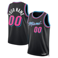 MATTH Custom M.Heat Black 202526 City Edition Swingman Jerseys