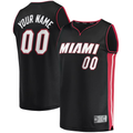 MATTH Custom M.Heat Black Fast Break Replica Jerseys - Icon Edition