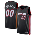 MATTH Custom M.Heat Black Swingman Jerseys - Icon Edition