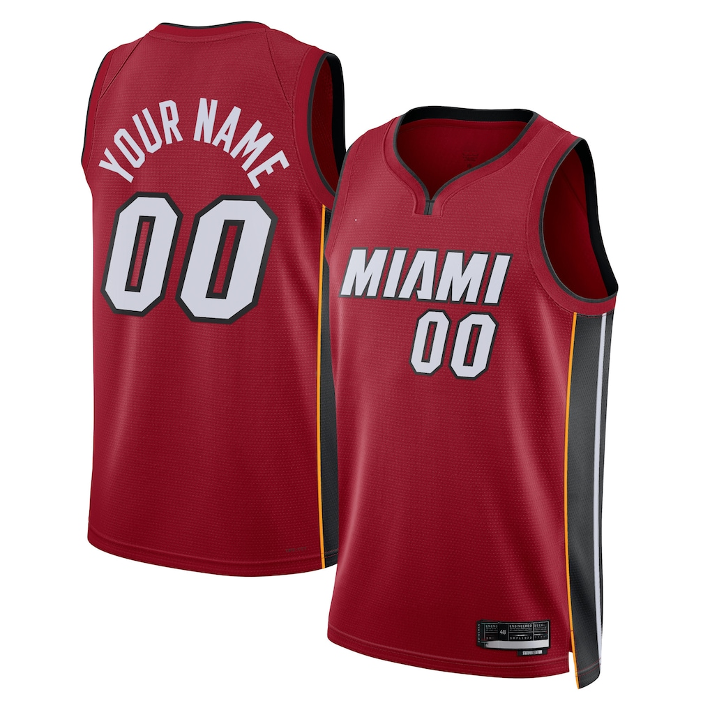 MATTH Custom M.Heat Red 202223 Swingman Jerseys - Statement Edition