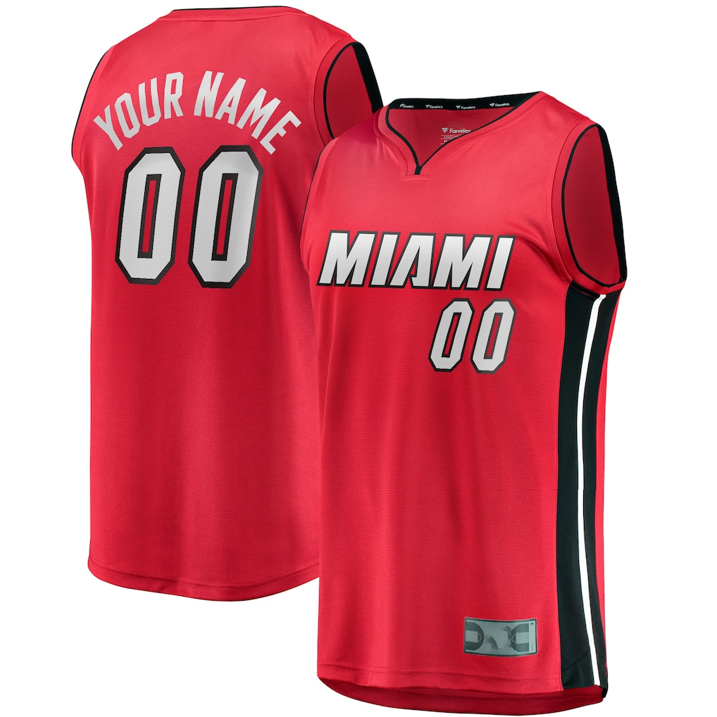 MATTH Custom M.Heat Red Fast Break Jerseys - Statement Edition