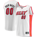 MATTH Custom M.Heat White Fast Break Replica Jerseys - Association Edition