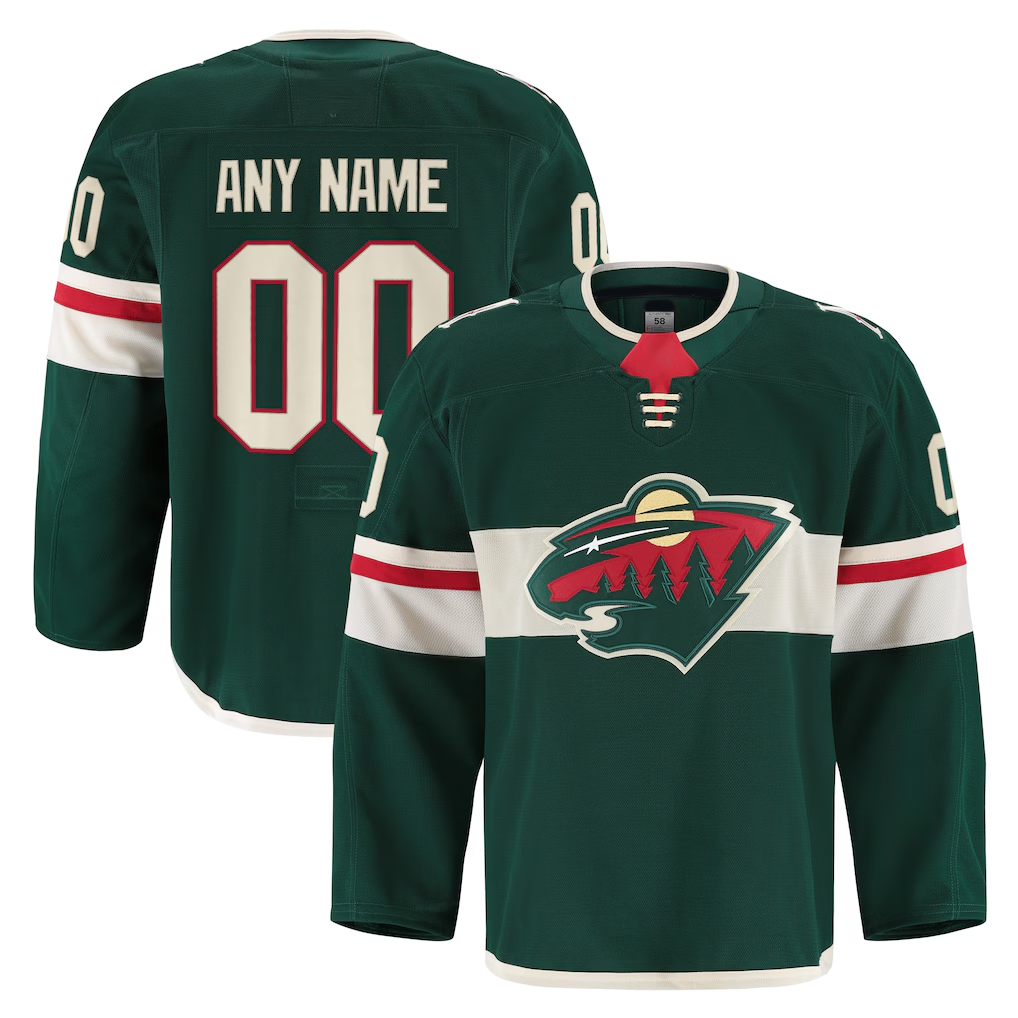 MATTH Custom M.Wild Green Home Authentic Pro Jerseys