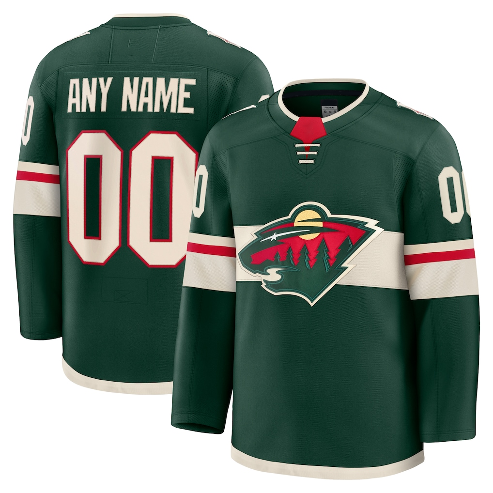 MATTH Custom M.Wild Green Home Premium Jerseys