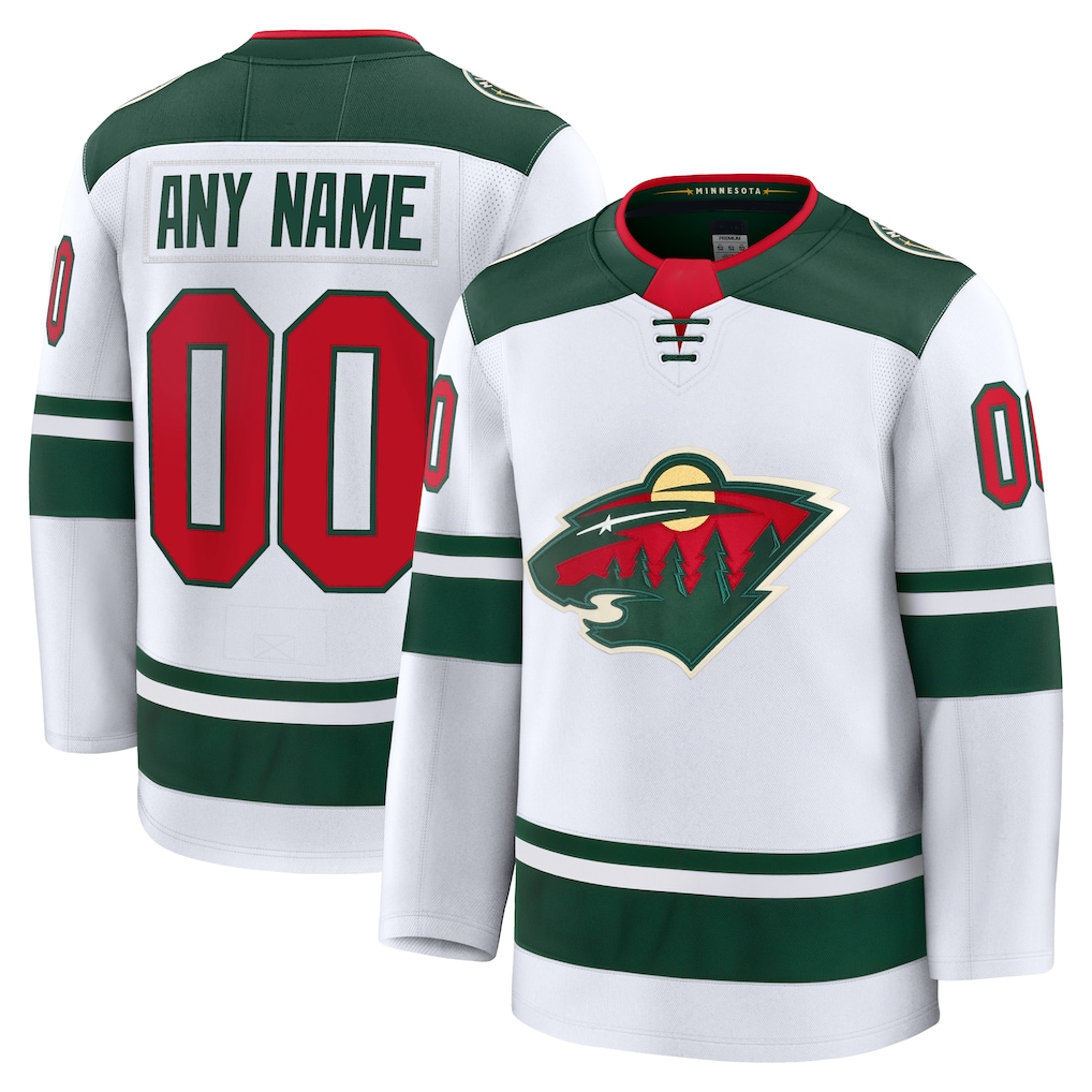 MATTH Custom M.Wild White Away Premium Jerseys