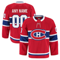 MATTH Custom Montreal Canadiens Red Home Authentic Pro Jerseys