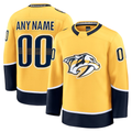 MATTH Custom N.Predators Gold Home Premium Jerseys
