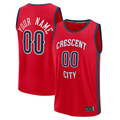 MATTH Custom NO.Pelicans Red Fast Break Stitched Jerseys- Statement Edition