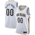 MATTH Custom NO.Pelicans White 2020-2021 Swingman Stitched Jerseys- Association Edition