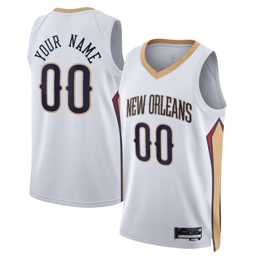 MATTH Custom NO.Pelicans Black 2025-2026 City Edition Swingman Stitched Jerseys