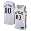 MATTH Custom NO.Pelicans Black 2025-2026 City Edition Swingman Stitched Jerseys
