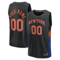 MATTH Custom NY.Knicks Black Fast Break Jerseys - Icon Edition
