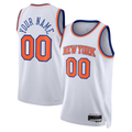MATTH Custom NY.Knicks White Swingman Jerseys - Association Edition