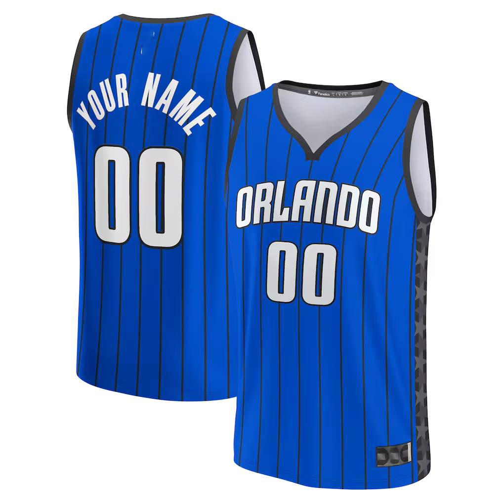 MATTH Custom O.Magic Blue Fast Break Jerseys - Statement Edition