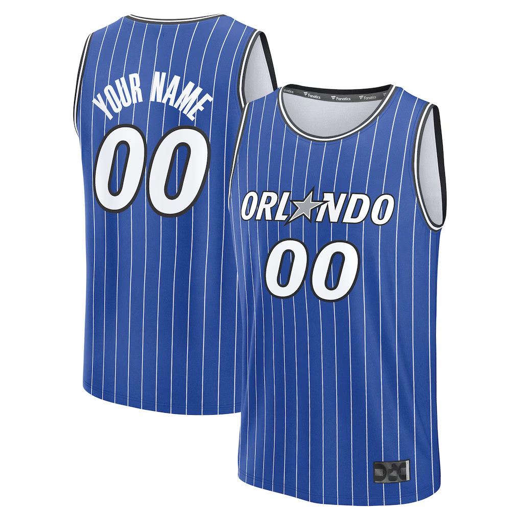 MATTH Custom O.Magic Blue Fast Break Replica Jerseys - Icon Edition