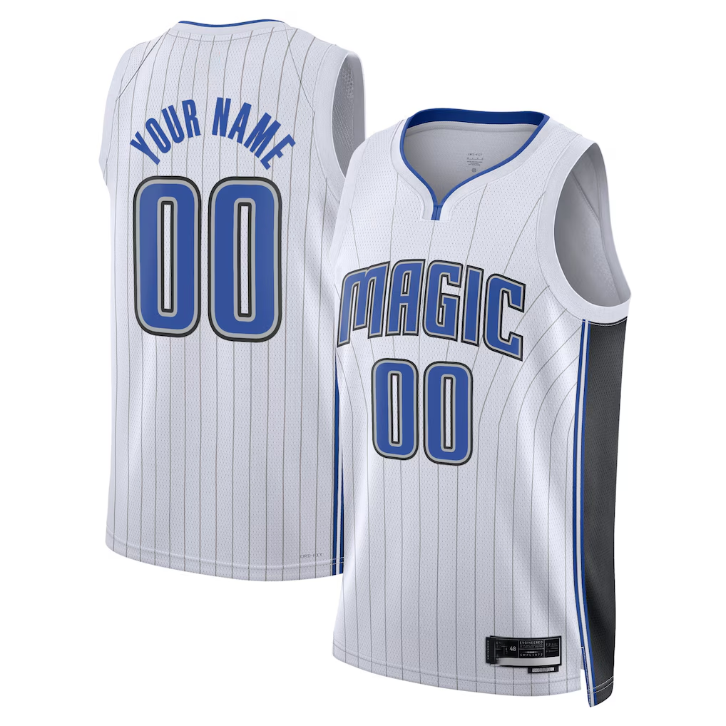 MATTH Custom O.Magic White Swingman Jerseys - Association Edition
