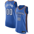 MATTH Custom OC.Thunder Blue Authentic Stitched Jerseys - Icon Edition