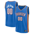 MATTH Custom OC.Thunder Blue Fast Break Stitched Jerseys - Icon Edition