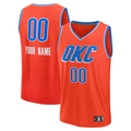 MATTH Custom OC.Thunder Orange Swingman Stitched Jerseys - Icon Edition