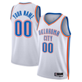 MATTH Custom OC.Thunder White Swingman Stitched Jerseys- Association Edition