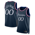MATTH Custom P.76ers Navy 202526 City Edition Swingman Jerseys