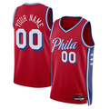 MATTH Custom P.76ers Red 202223 Swingman Jerseys - Statement Edition