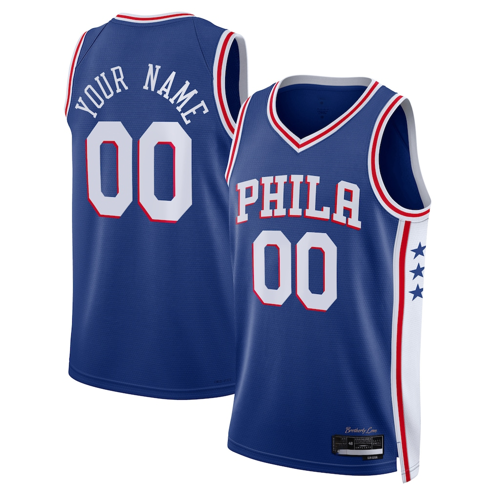 MATTH Custom P.76ers Royal 2022-23 Swingman Jerseys - Icon Edition
