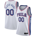 MATTH Custom P.76ers White 2020-21 Swingman Jerseys - Association Edition