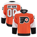 MATTH Custom P.Flyers Orange Home Authentic Pro Jerseys