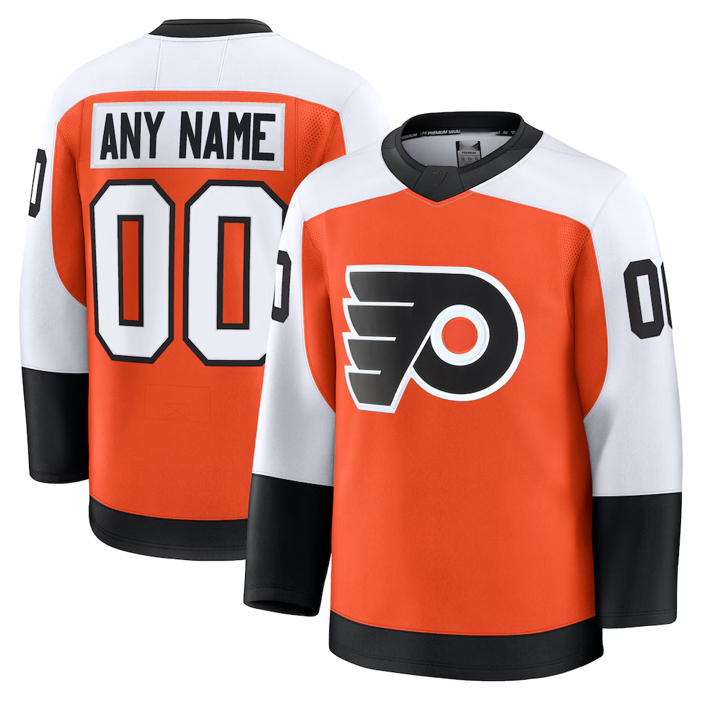 MATTH Custom P.Flyers Orange Home Premium Jerseys