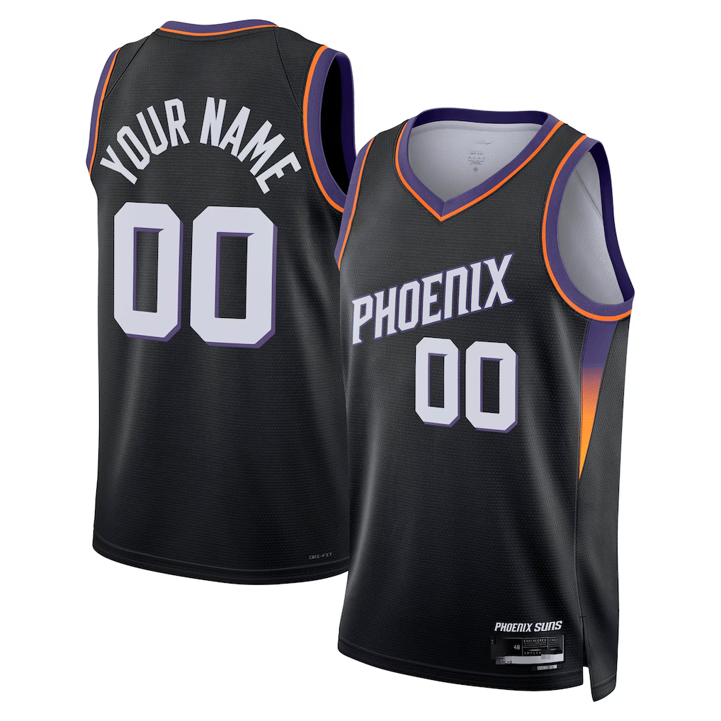 MATTH Custom P.Sunss Black Swingman Jerseys - Statement Edition