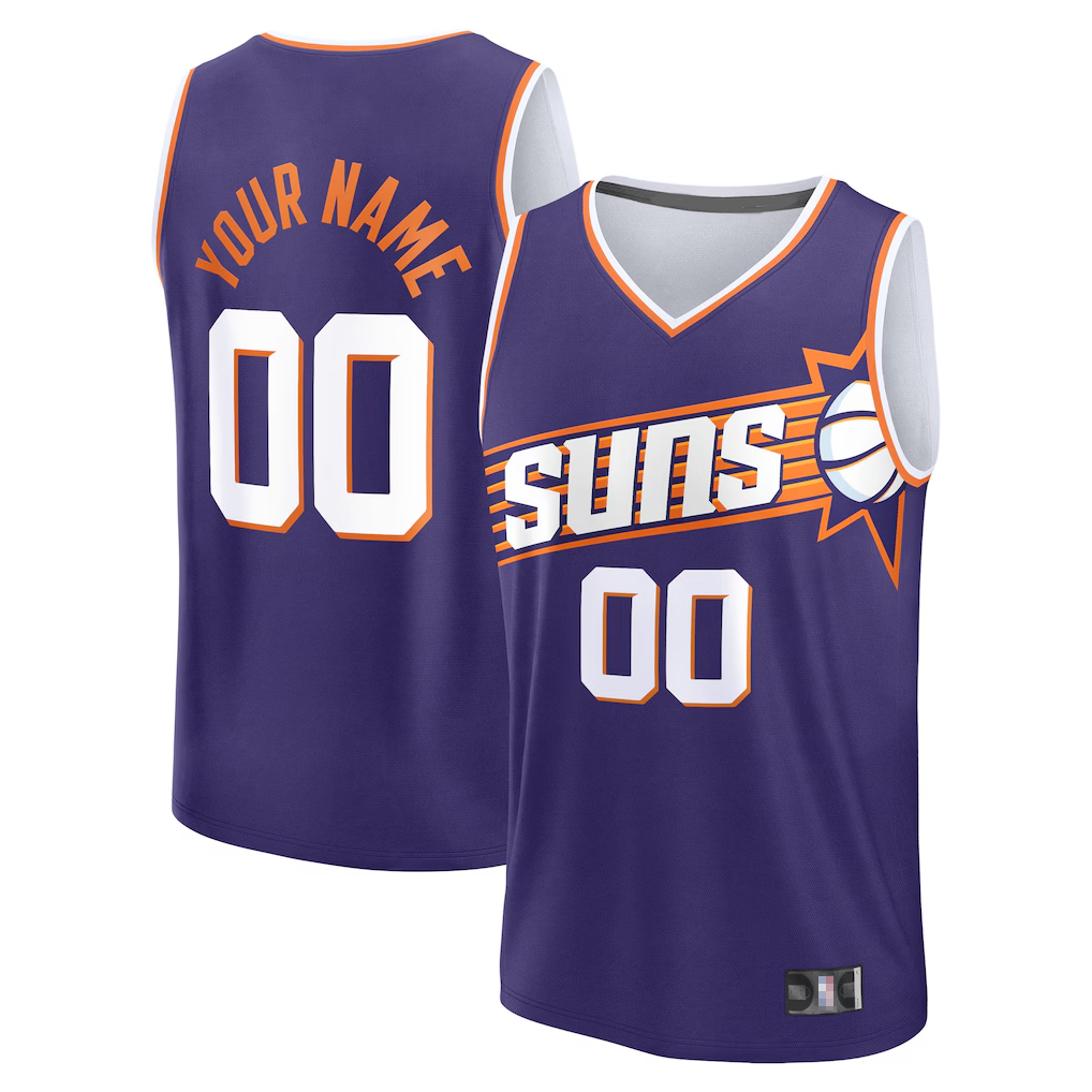 MATTH Custom P.Sunss Fanatics Purple Fast Break Jerseys - Icon Edition