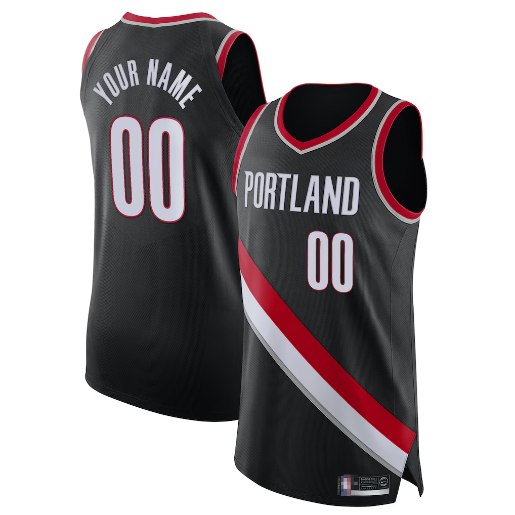 MATTH Custom PT.Blazers Black 2020-2021 Authentic Jerseys - Icon Edition