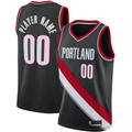 MATTH Custom PT.Blazers Black 2020-2021 Swingman Jerseys - Icon Edition