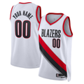 MATTH Custom PT.Blazers White Swingman Jerseys - Association Edition