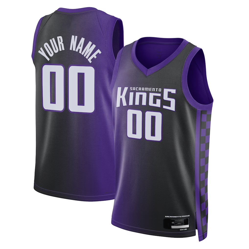 MATTH Custom S.Kings Purple Swingman Jerseys - Statement Edition