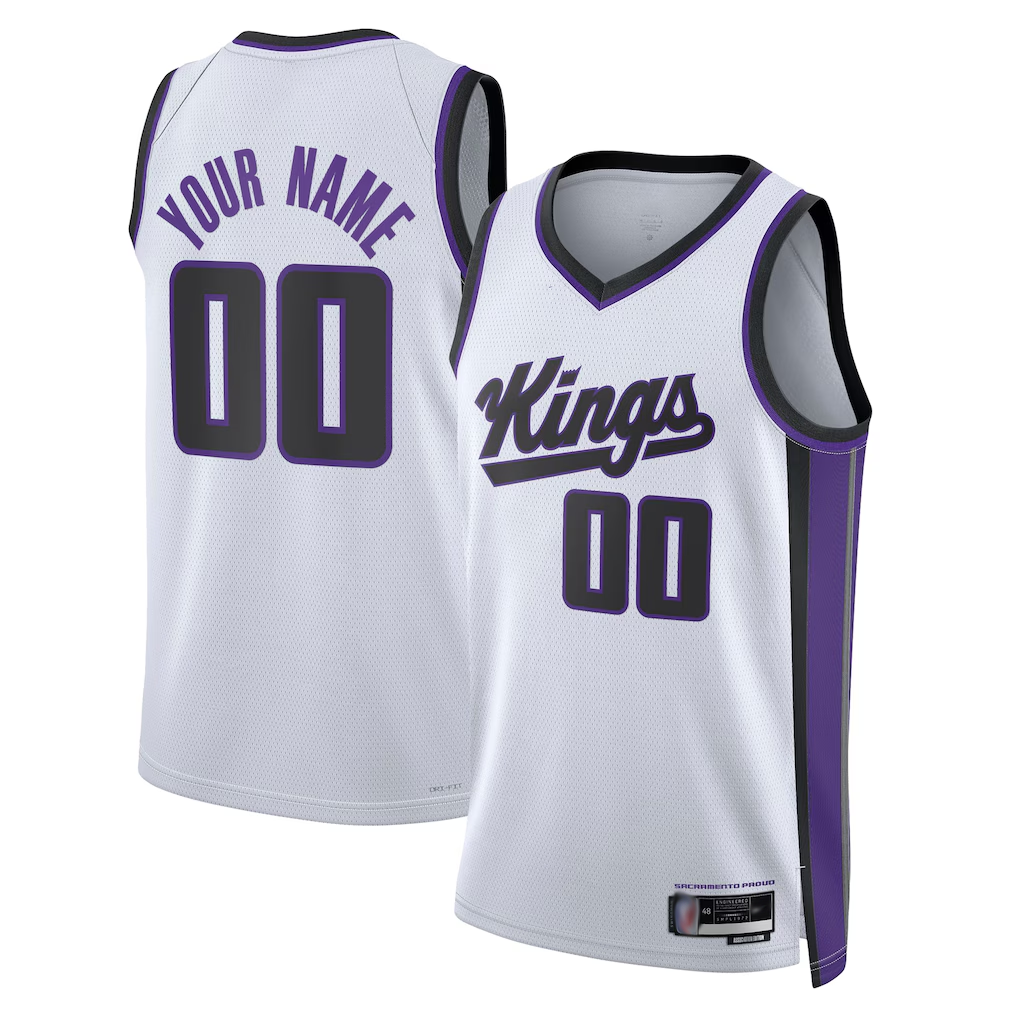 MATTH Custom S.Kings White Swingman Jerseys - Association Edition