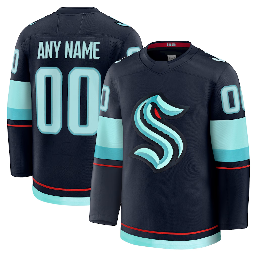 MATTH Custom S.Kraken Deep Sea Blue Home Premium Jerseys