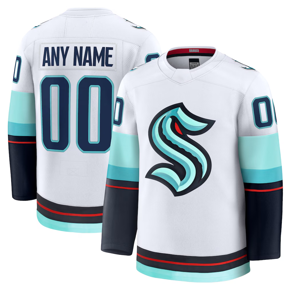 MATTH Custom S.Kraken White Away Premium Jerseys