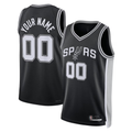 MATTH Custom SA.Spurs Black Swingman Jerseys - Icon Edition