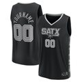 MATTH Custom SA.Spurs Fanatics Black Fast Break Replica Jerseys - Statement Edition