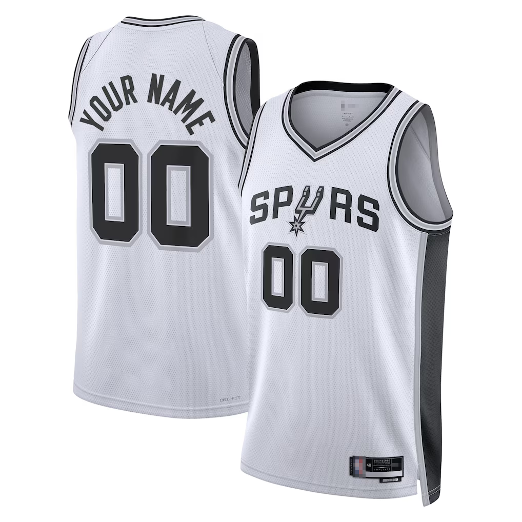 MATTH Custom SA.Spurs White Swingman Jerseys - Association Edition
