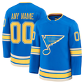 MATTH Custom St.L.Blues Blue Alternate Premium Jerseys
