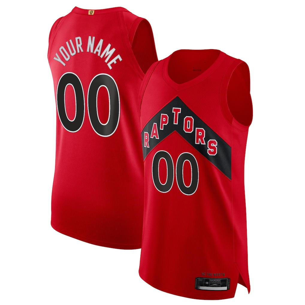 MATTH Custom T.Raptors Red 2020-21 Authentic Jerseys - Icon Edition
