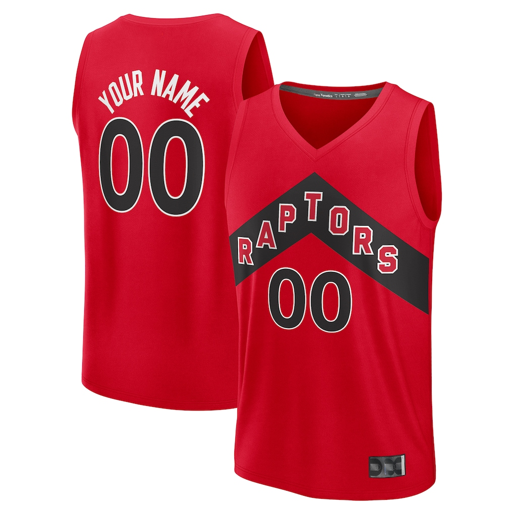 MATTH Custom T.Raptors Red Fast Break Jerseys - Icon Edition