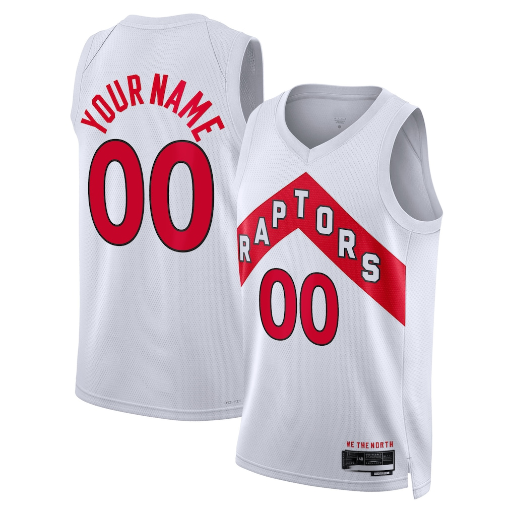 MATTH Custom T.Raptors White Swingman Jerseys - Association Edition