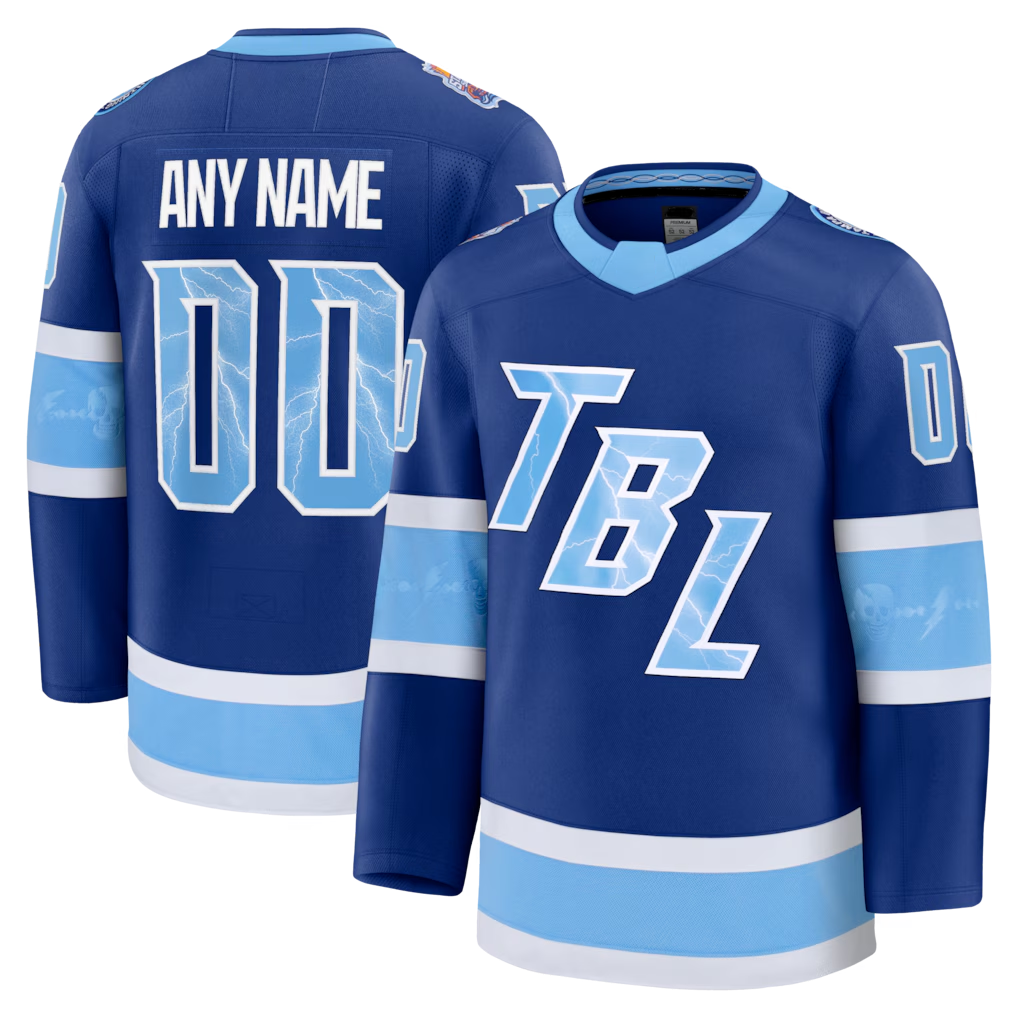 MATTH Custom TB.Lightning Blue 2026 Stadium Series Premium Jerseys