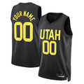 MATTH Custom U.Jazz Black 2022-2023 Swingman Jerseys- Statement Edition