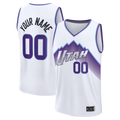 MATTH Custom U.Jazz Fanatics White Fast Break Replica Jerseys - Association Edition